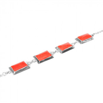 Bracelet magnétique Corail