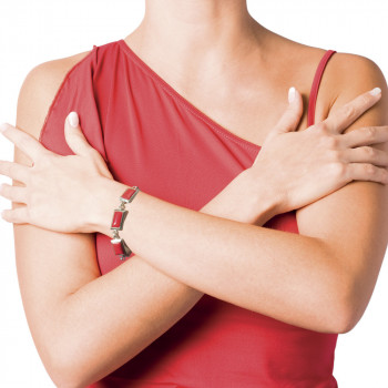 Bracelet magnétique Corail