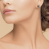 Hematite earrings