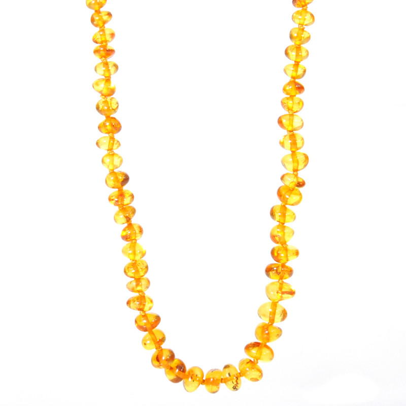 Collier ambre naturel