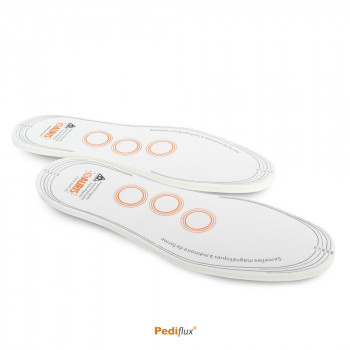 Pediflux magnetic soles with shape memory